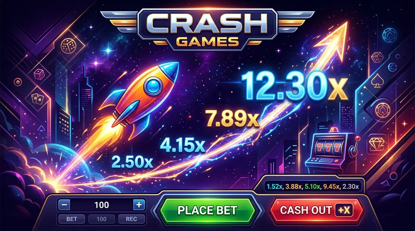 Rocket Play casino crash games